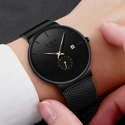 Relógio de minimalista modelo luxo